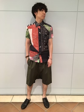 「yoshiokubo（ヨシオクボ）のアイテム」を使った、fujisakiさん（メンズ・172cm）の春コーディネート