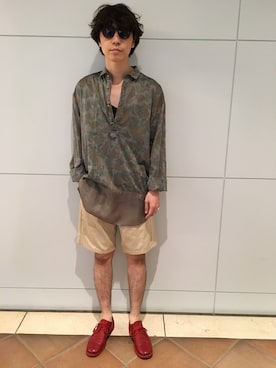 「BLANC..（ブラン）のアイテム」を使った、fujisakiさん（メンズ・172cm）の春コーディネート