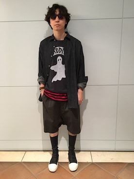 「BLANC..（ブラン）のアイテム」を使った、fujisakiさん（メンズ・172cm）の春コーディネート