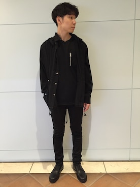 「CHRISTIAN DADA（クリスチャンダダ）のアイテム」を使った、fujisakiさん（メンズ・172cm）の夏コーディネート