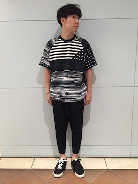 「yoshiokubo（ヨシオクボ）のアイテム」を使った、fujisakiさん（メンズ・172cm）の夏コーディネート