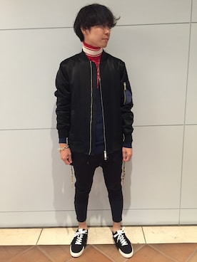 「yoshiokubo（ヨシオクボ）のアイテム」を使った、fujisakiさん（メンズ・172cm）の秋コーディネート