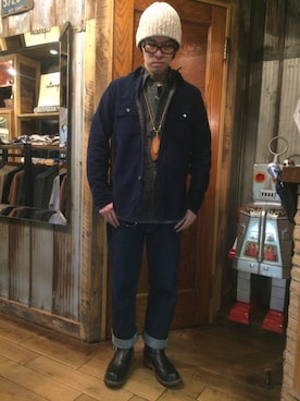 「レザーアクセサリー」｜koji otaさん（メンズ・168cm）の春コーディネート