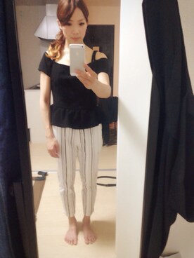 uki fujitaさん（レディース・158cm）の夏コーディネート