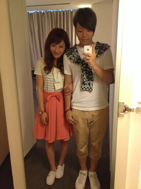 衛千迅さんのコーディネート