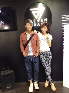 衛千迅さんのコーディネート