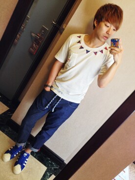 衛千迅さんのコーディネート