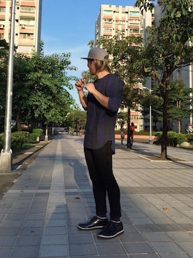 衛千迅さんのコーディネート