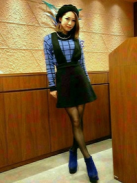 kaoriさん（レディース・157cm）の冬コーディネート