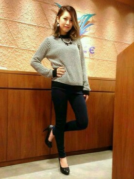 kaoriさん（レディース・157cm）の冬コーディネート