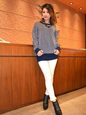 kaoriさん（レディース・157cm）の冬コーディネート