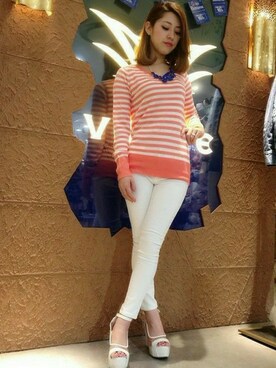 kaoriさん（レディース・157cm）の春コーディネート