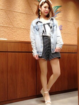 kaoriさん（レディース・157cm）の春コーディネート