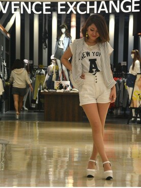 kaoriさん（レディース・157cm）の春コーディネート