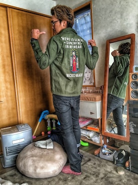 Kurakamiさん（メンズ・178cm）の冬コーディネート