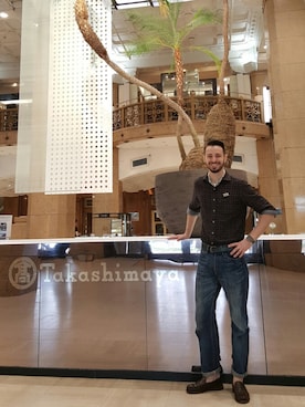 「日本橋」｜ロマンさん（メンズ・183cm）の夏コーディネート