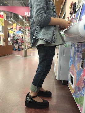 「ボーイッシュ」｜Liiiiiさん（キッズ・110cm）の春コーディネート