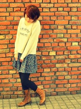 栗原シホさんのコーディネート