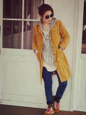 栗原シホさんのコーディネート