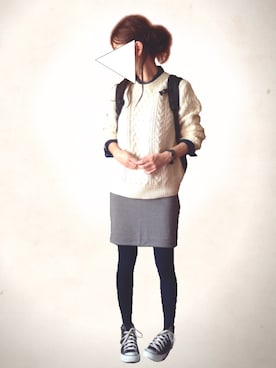 レキミさん（レディース・159cm）の秋コーディネート