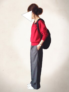 レキミさん（レディース・159cm）の冬コーディネート