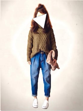 レキミさん(レディース・159cm)の冬コーディネート