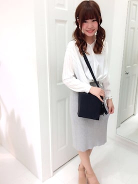 ま つ ゆ か ◡̈*さん(レディース・166cm)の春コーディネート