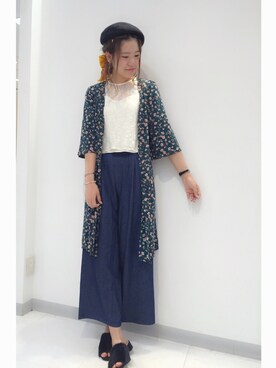 「アイテム（その他シューズ）」を使った、ま つ ゆ か ◡̈*さん（レディース・166cm・10代）の夏コーディネート