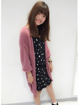 「アイテム（ワンピース/ドレス）」を使った、ま つ ゆ か ◡̈*さん（レディース・166cm・10代）の秋コーディネート