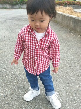 ゆづきちさん（キッズ・70cm）の夏コーディネート