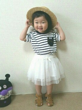 ゆづきちさん(キッズ・70cm)の夏コーディネート