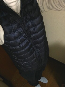 「アイテム（ダウンベスト、その他）」を使った、yuさん（メンズ・168cm）の春コーディネート