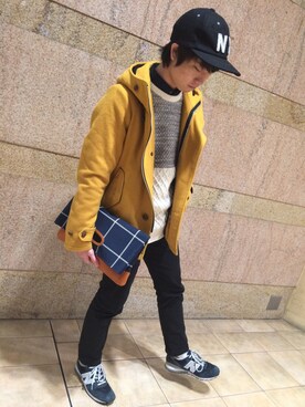 はやちゃんさん（メンズ・163cm）の冬コーディネート