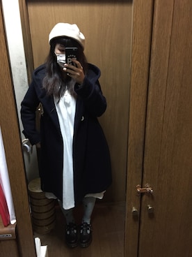 「Crisp」｜ゆりつんさん（レディース・153cm）の冬コーディネート