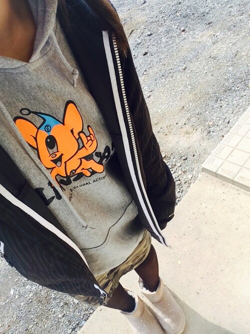 パーカーを使った「ピーポくん」の人気ファッションコーディネート - WEAR