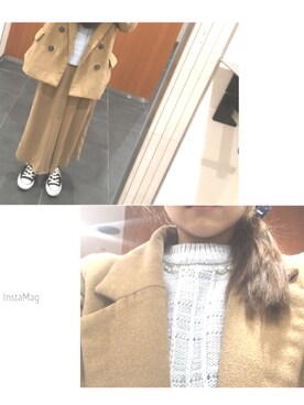 **kஐ **さん（レディース・149cm）の秋コーディネート