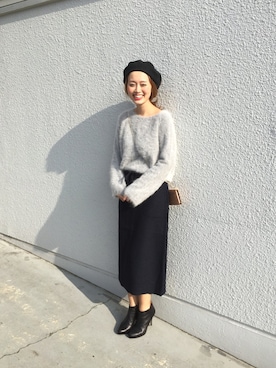 鈴木さん（レディース・161cm）の秋コーディネート