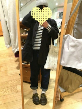 「SM2（エスエムツー）のアイテム（その他アウター）」を使った、まるこ○*さん（レディース・151cm）の冬コーディネート