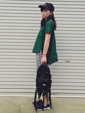 𝙔𝙐𝙆𝙄さん（レディース・161cm）の夏コーディネート