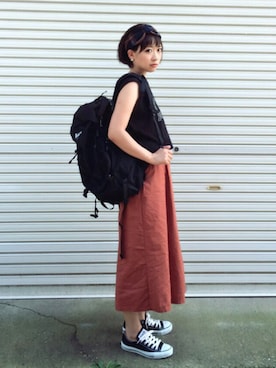 「bach（バッハ）のアイテム」を使った、𝙔𝙐𝙆𝙄さん（レディース・161cm）の夏コーディネート