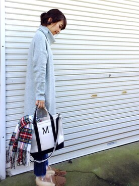 𝙔𝙐𝙆𝙄さん(レディース・161cm)の秋コーディネート