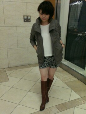 SUZUKIさん（レディース・162cm）の秋コーディネート