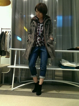 SUZUKIさん（レディース・162cm）の秋コーディネート