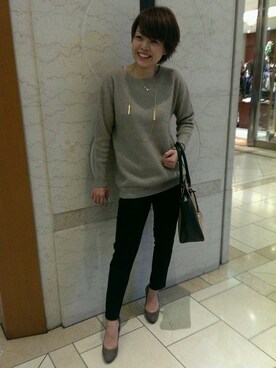 SUZUKIさん(レディース・162cm)の秋コーディネート