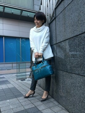 SUZUKIさん（レディース・162cm）の冬コーディネート