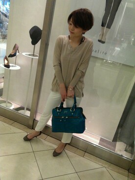 SUZUKIさん（レディース・162cm）の冬コーディネート