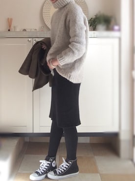 miiimさん（レディース・159cm）の冬コーディネート