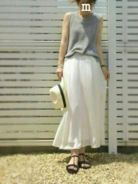miiimさん（レディース・159cm）の夏コーディネート