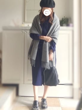 miiimさん（レディース・159cm）の秋コーディネート