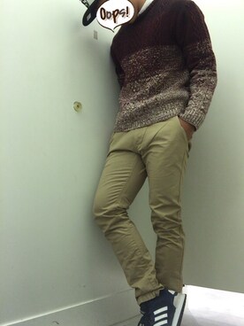 池ポンさん（メンズ・178cm）の秋コーディネート